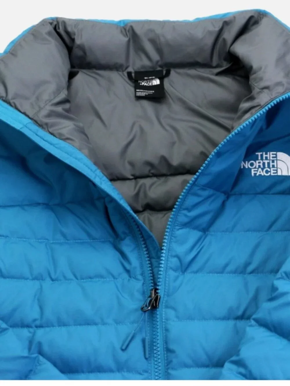 The North Face Men’s Minoqua Down Jacket 600-fill DWR Digital Blue Color XXL